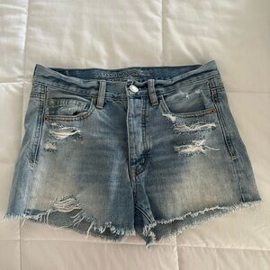 American Eagle Outfitters Women's Blue Denim Shorts